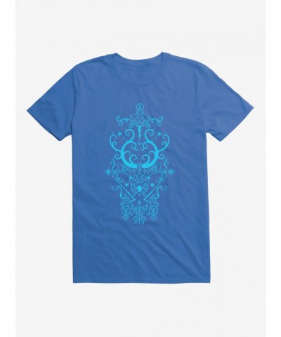 Harry Potter Blue Luminescent Patronus Graphic Tee for Men
