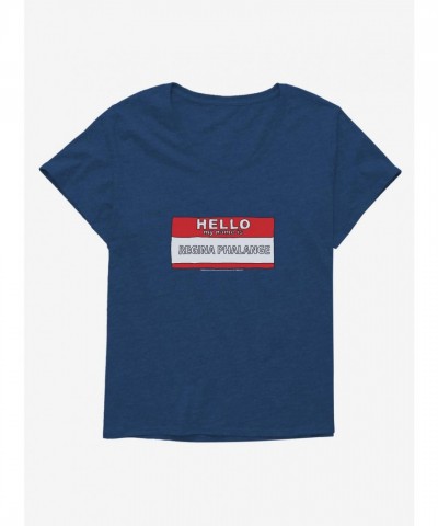 Regina Phalange Plus Size Women's Scoop Neck Lightweight T-Shirt