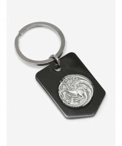 Game Of Thrones Targaryen Dragon Emblem Keychain