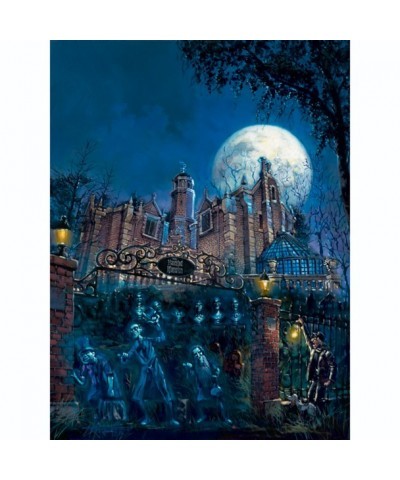 Haunted Mansion Art by Rodel Gonzalez - Limited Edition Canvas Print