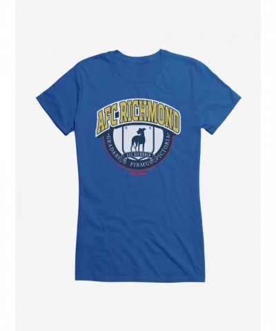 Ted Lasso AFC Richmond Emblem Junior Girls Cotton T-Shirt