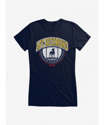 Ted Lasso AFC Richmond Emblem Junior Girls Cotton T-Shirt