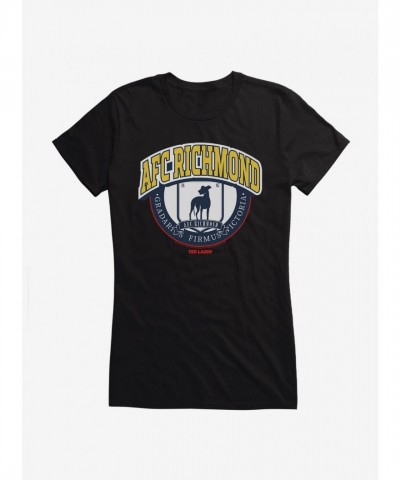 Ted Lasso AFC Richmond Emblem Junior Girls Cotton T-Shirt
