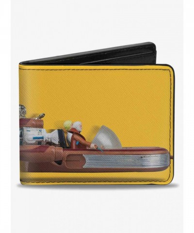 Star Wars Buckle-Down Men's Vegan Leather Luke Skywalker Bifold Wallet
