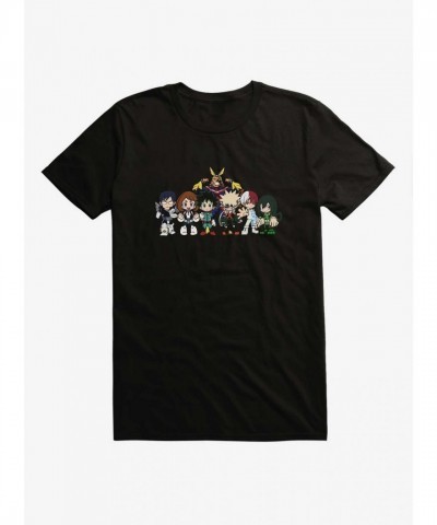My Hero Academia Chibi Crew - Unisex Black Tee