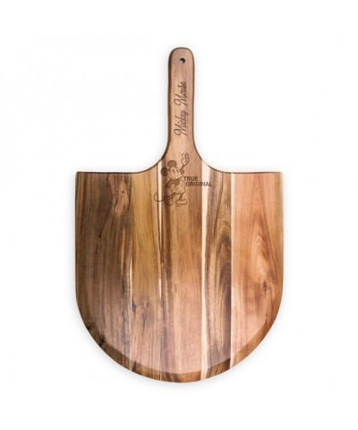 Mickey Mouse Engraved Acacia Wood Pizza Paddle
