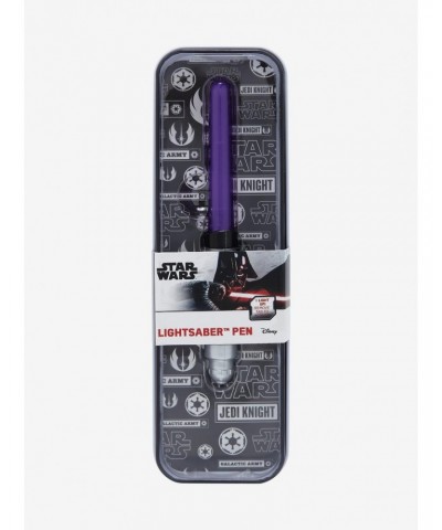 Star Wars Purple Lightsaber Light-Up Pen $2.37 Pens