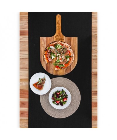 Mickey Mouse Engraved Acacia Wood Pizza Paddle
