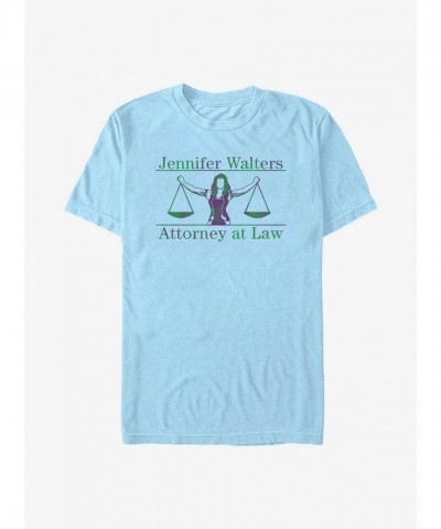 She-Hulk Attorney At Law Blue T-Shirt for Men - Marvel