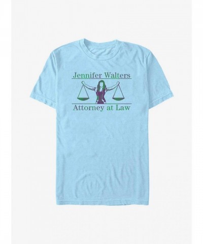 She-Hulk Attorney At Law Blue T-Shirt for Men - Marvel