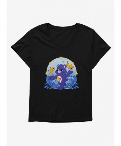 Care Bears Pisces Bear Plus Size Girls T-Shirt