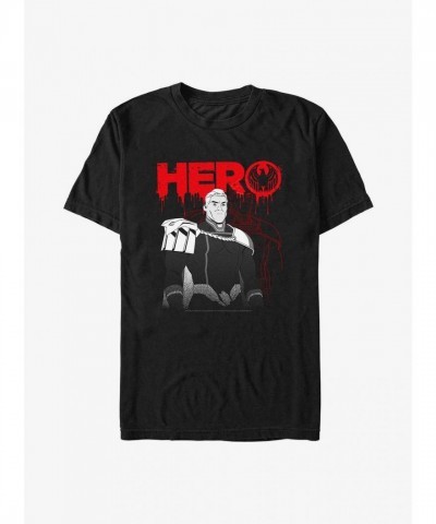 Homelander Villain Lightweight T-Shirt for Men - Black