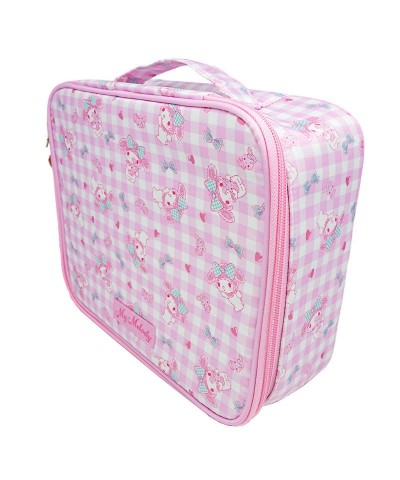 My Melody Gingham Cosmetic Travel Case for Women