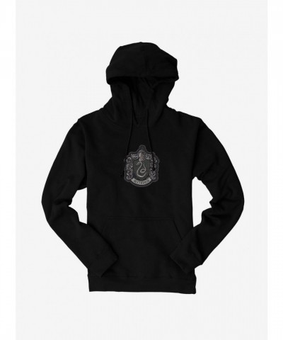 Harry Potter Slytherin Crest Men's Fleece Hoodie